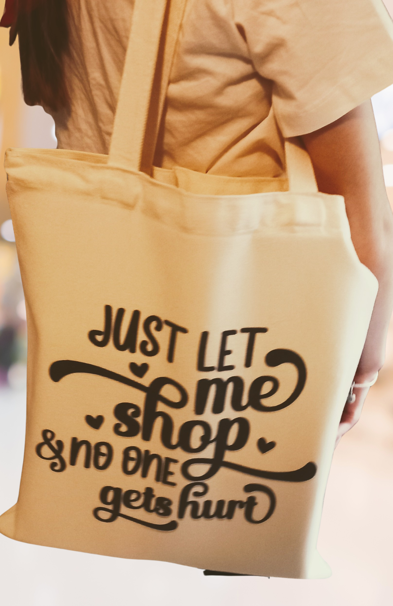 Let Me Shop Tote Bag